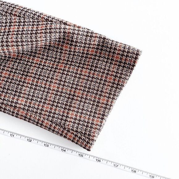 Vintage ﻿Sears Mens Fortrel Houndstooth Two-Button Front Blazer Jacket Size 40 - Picture 6 of 8